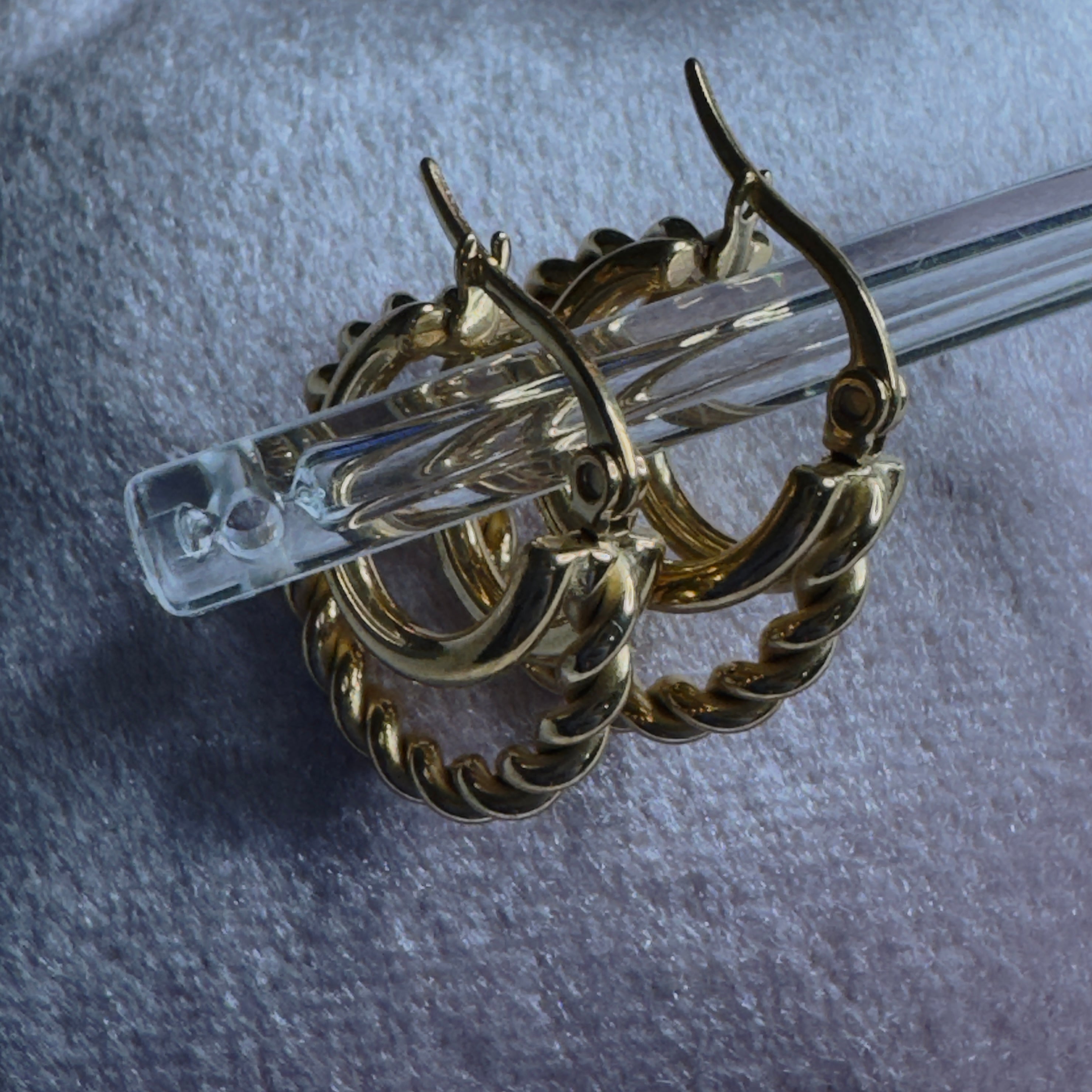 Triple Hoop Earrings